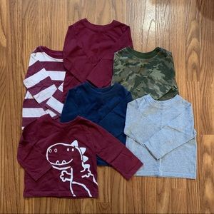 Garanimals 18 month Long Sleeve Shirts (Lot of 6)